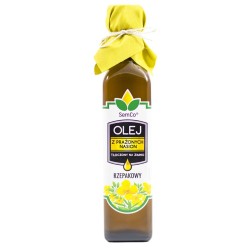 Olej z prażonych nasion rzepakowy 250 ml